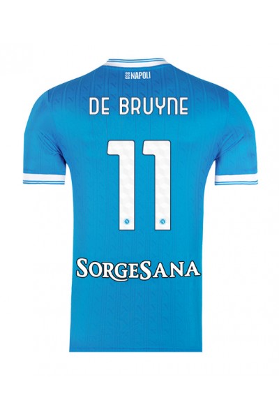 SSC Napoli Kevin De Bruyne #11 Jalkapallovaatteet Kotipaita 2025-26 Lyhythihainen SSC Napoli Kevin De Bruyne #11 Jalkapallovaatteet Kotipaita 2025-26 Lyhythihainen